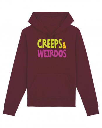 Creeps & Weirdos - color Burgundy