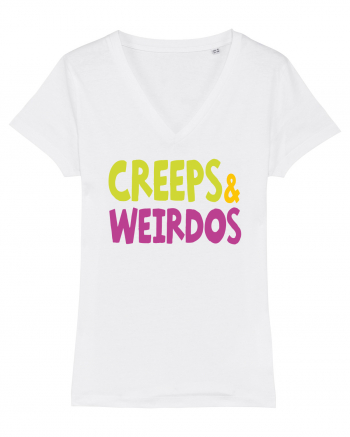 Creeps & Weirdos - color White