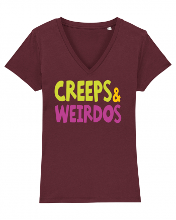 Creeps & Weirdos - color Burgundy