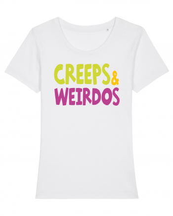 Creeps & Weirdos - color White