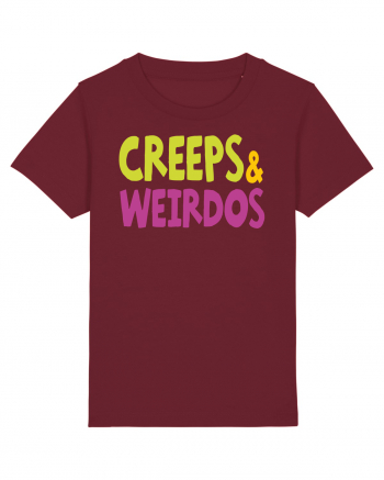 Creeps & Weirdos - color Burgundy