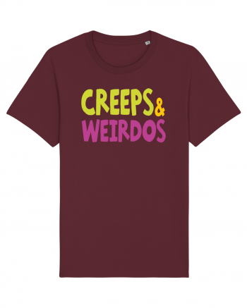 Creeps & Weirdos - color Burgundy