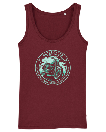 MOTORCYCLE -  OFFICIAL VEHICLE OF THE COOLEST PEOPLE  3 Burgundy