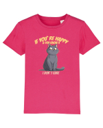 IF YOU`RE HAPPY & U KNOW IT,  I DON`T CARE   Tricou mânecă scurtă  Copii Mini Creator