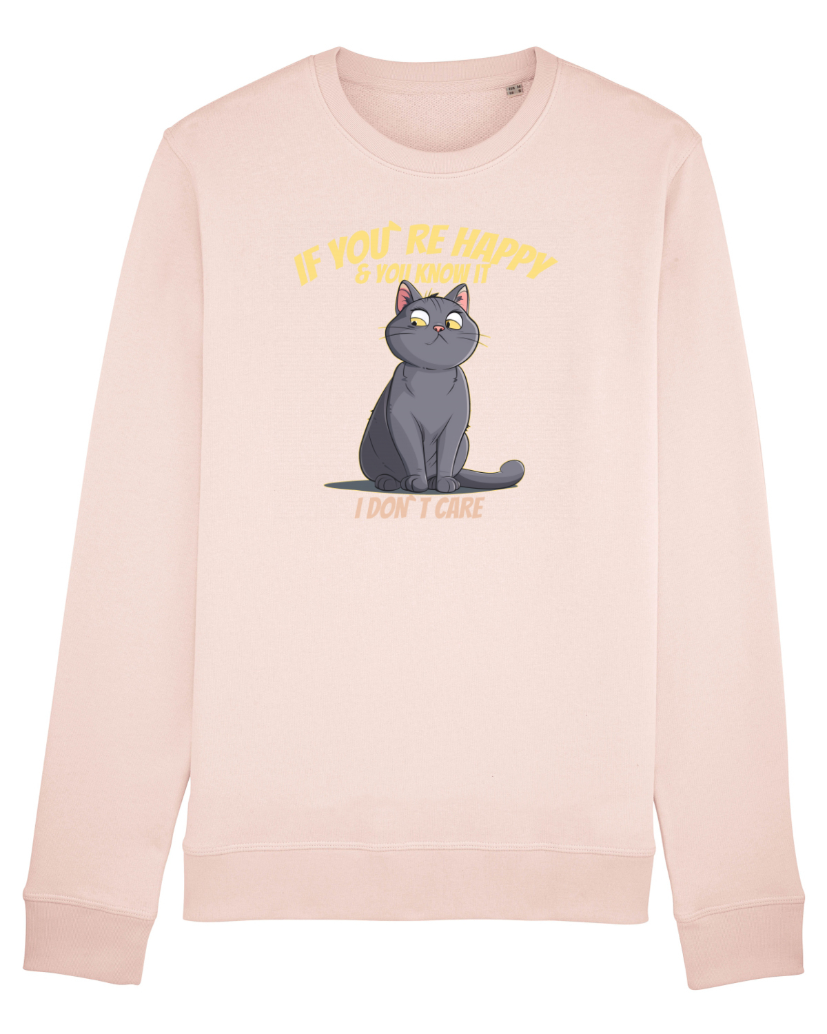 Bluză mânecă lungă Unisex Rise Candy Pink