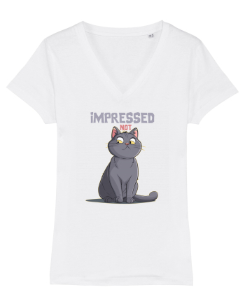 NOT IMPRESSED  White