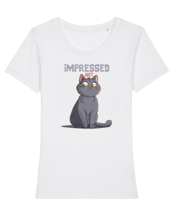 NOT IMPRESSED  White