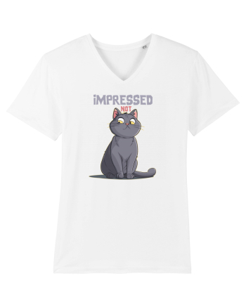 NOT IMPRESSED  White