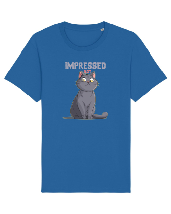 NOT IMPRESSED  Royal Blue
