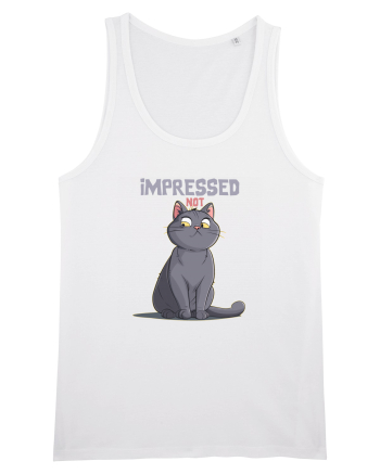 NOT IMPRESSED  White