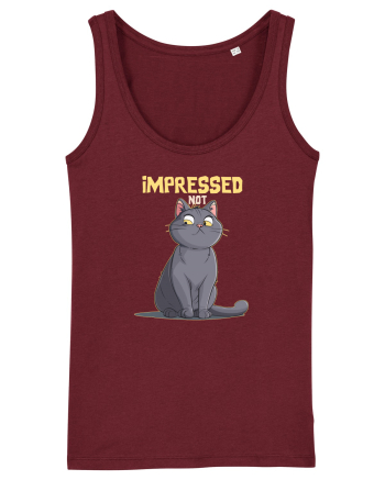 NOT IMPRESSED  2 Burgundy
