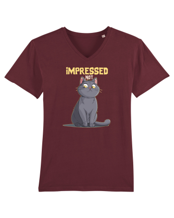 NOT IMPRESSED  2 Burgundy