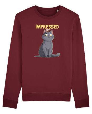NOT IMPRESSED  2 Burgundy