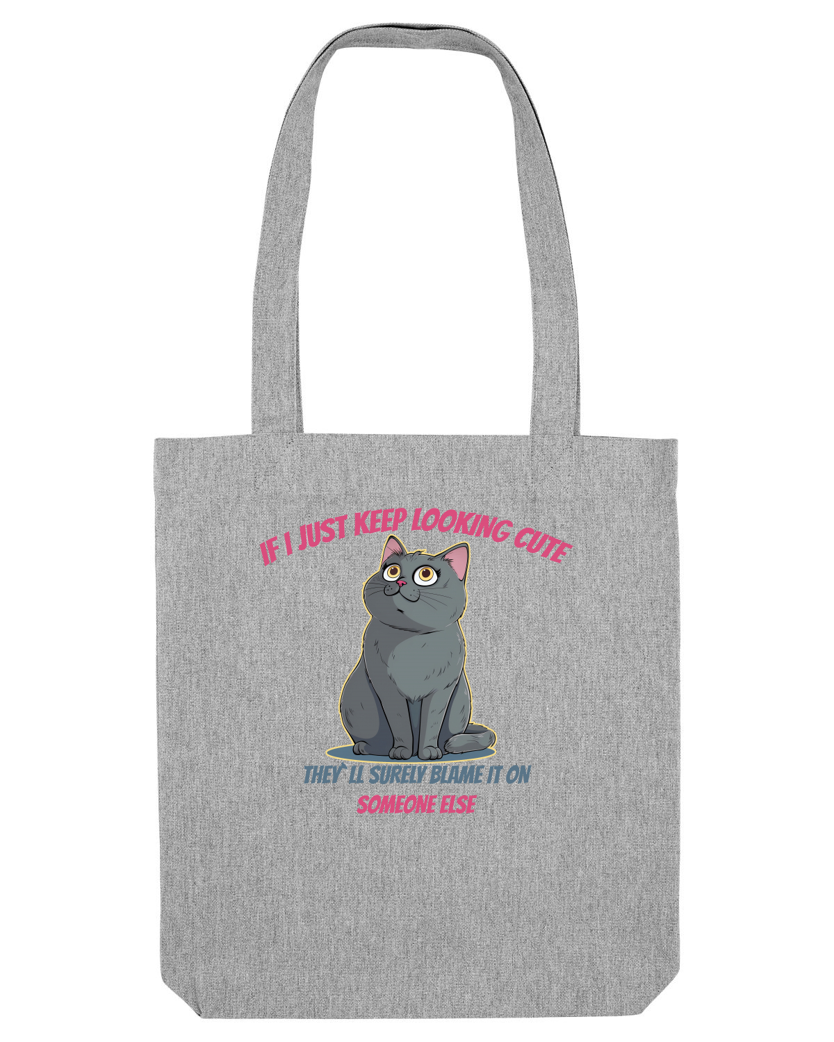 Sacoșă textilă Heather Grey