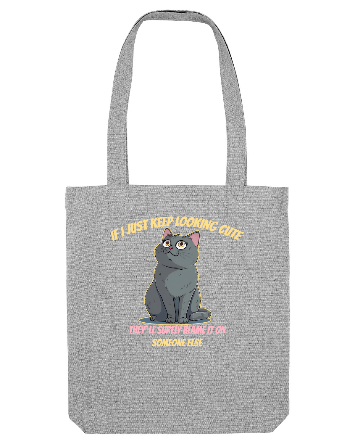 Sacoșă textilă Heather Grey
