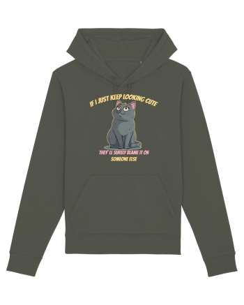 IF I KEEP LOOKING CUTE, THEY`LL BLAME IT ON SOMEONE ELSE 2 Khaki