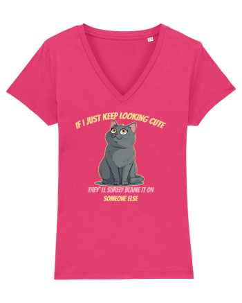 IF I KEEP LOOKING CUTE, THEY`LL BLAME IT ON SOMEONE ELSE 2 Raspberry