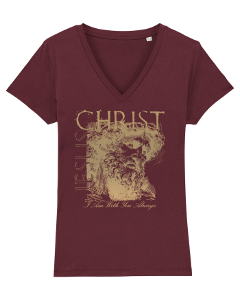 Jesus Christ Burgundy