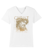 Jesus Christ Tricou mânecă scurtă guler V Bărbat Presenter