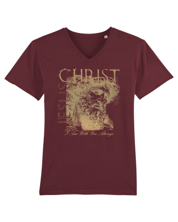 Jesus Christ Burgundy