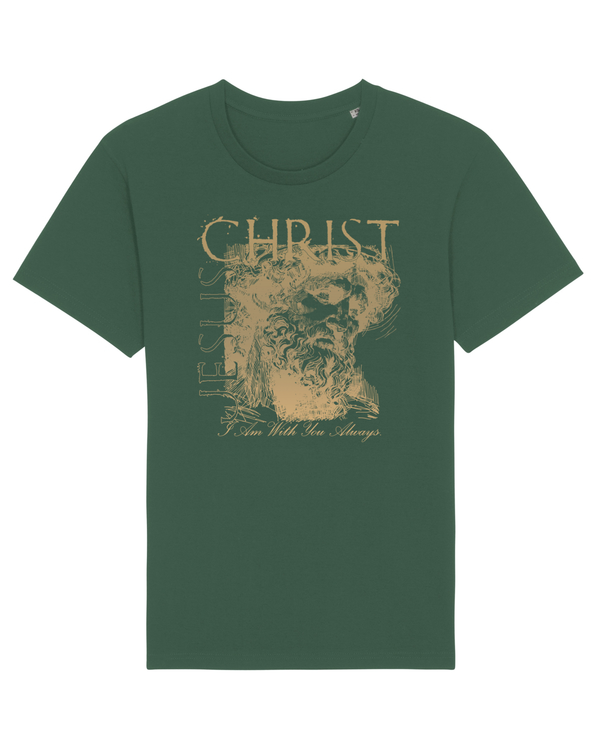 Tricou mânecă scurtă Unisex Rocker Bottle Green