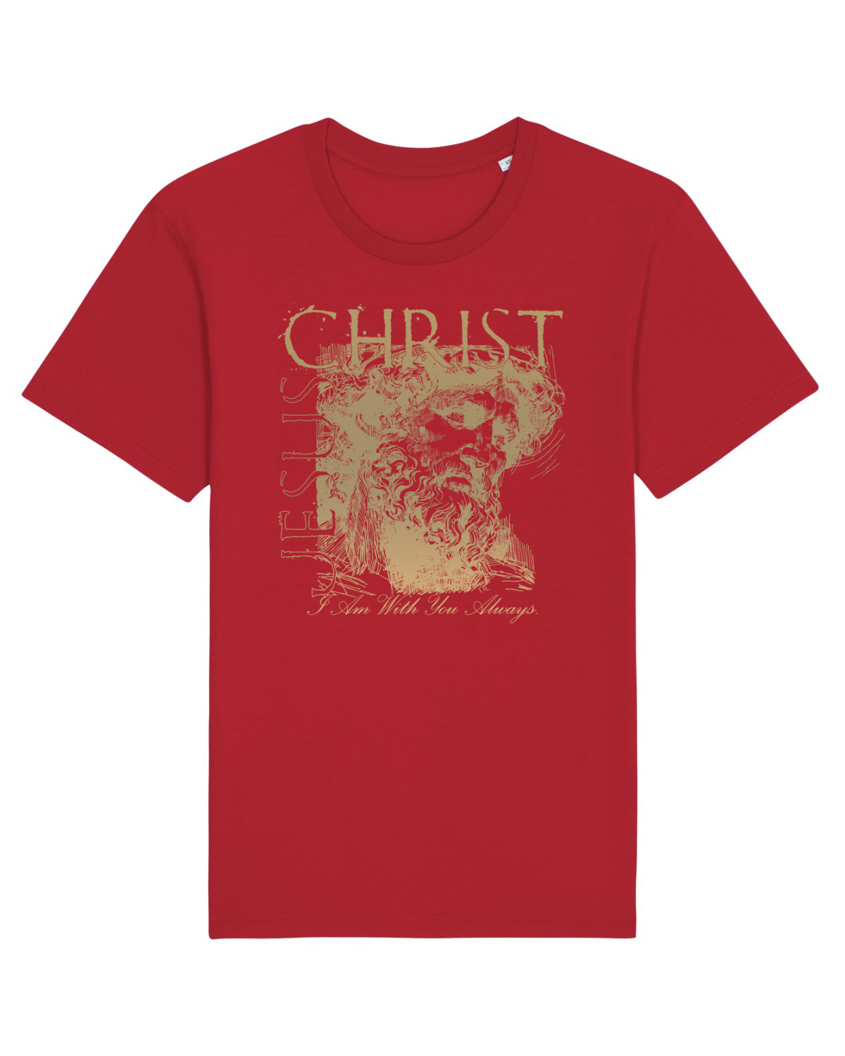 Tricou mânecă scurtă Unisex Rocker Red