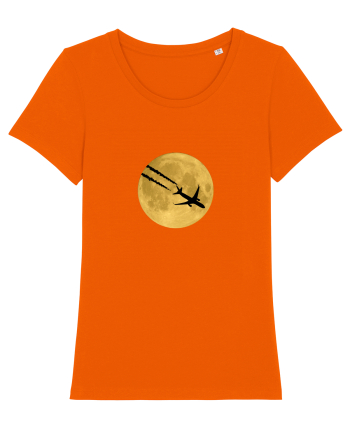 Avion peste luna Bright Orange
