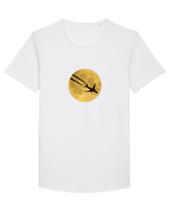 Avion peste luna White