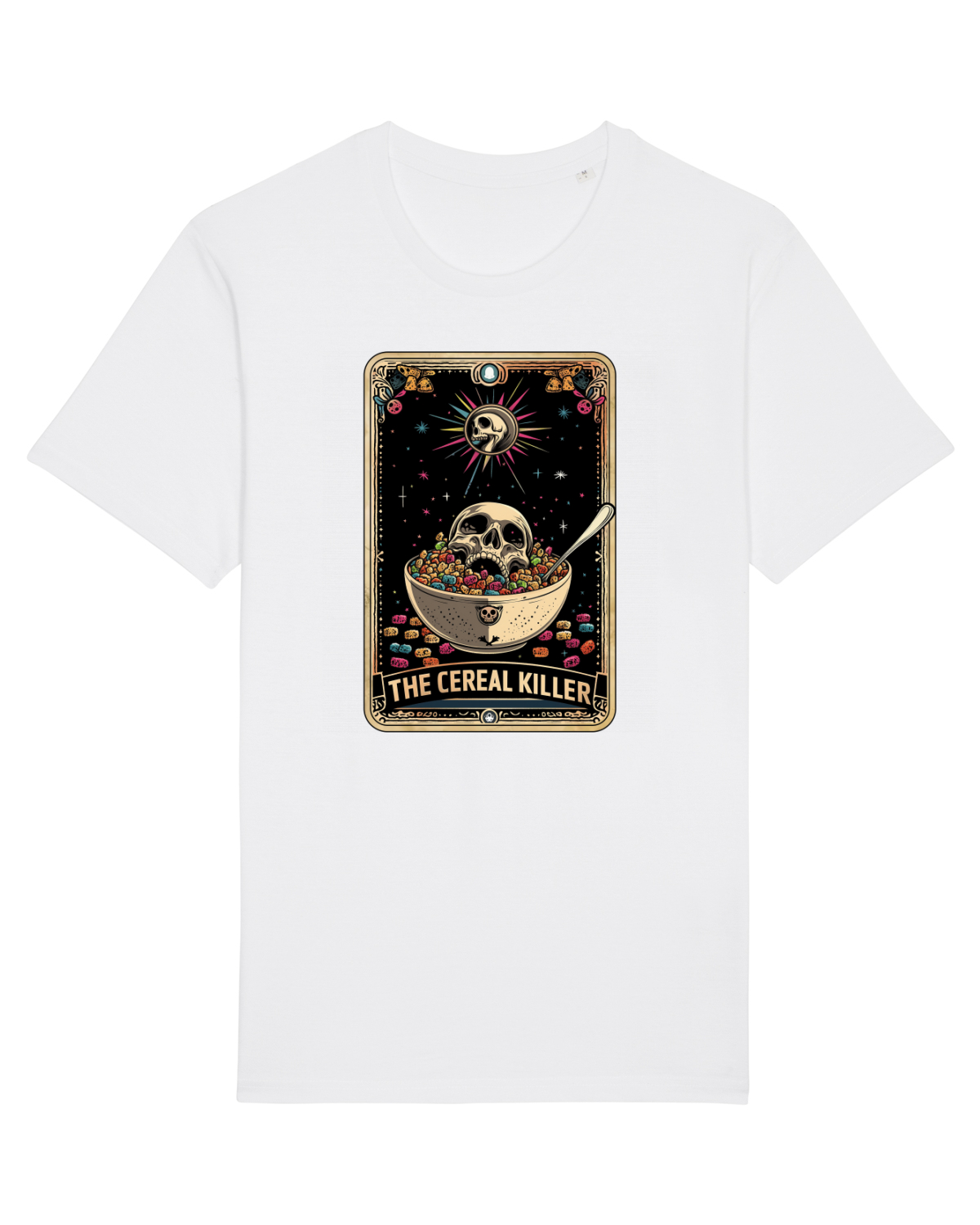 Tricou mânecă scurtă Unisex Rocker White