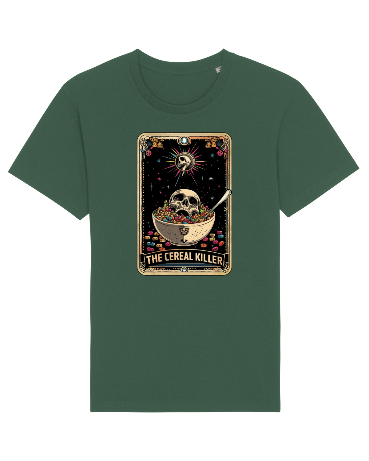 Tricou mânecă scurtă Unisex Rocker Bottle Green
