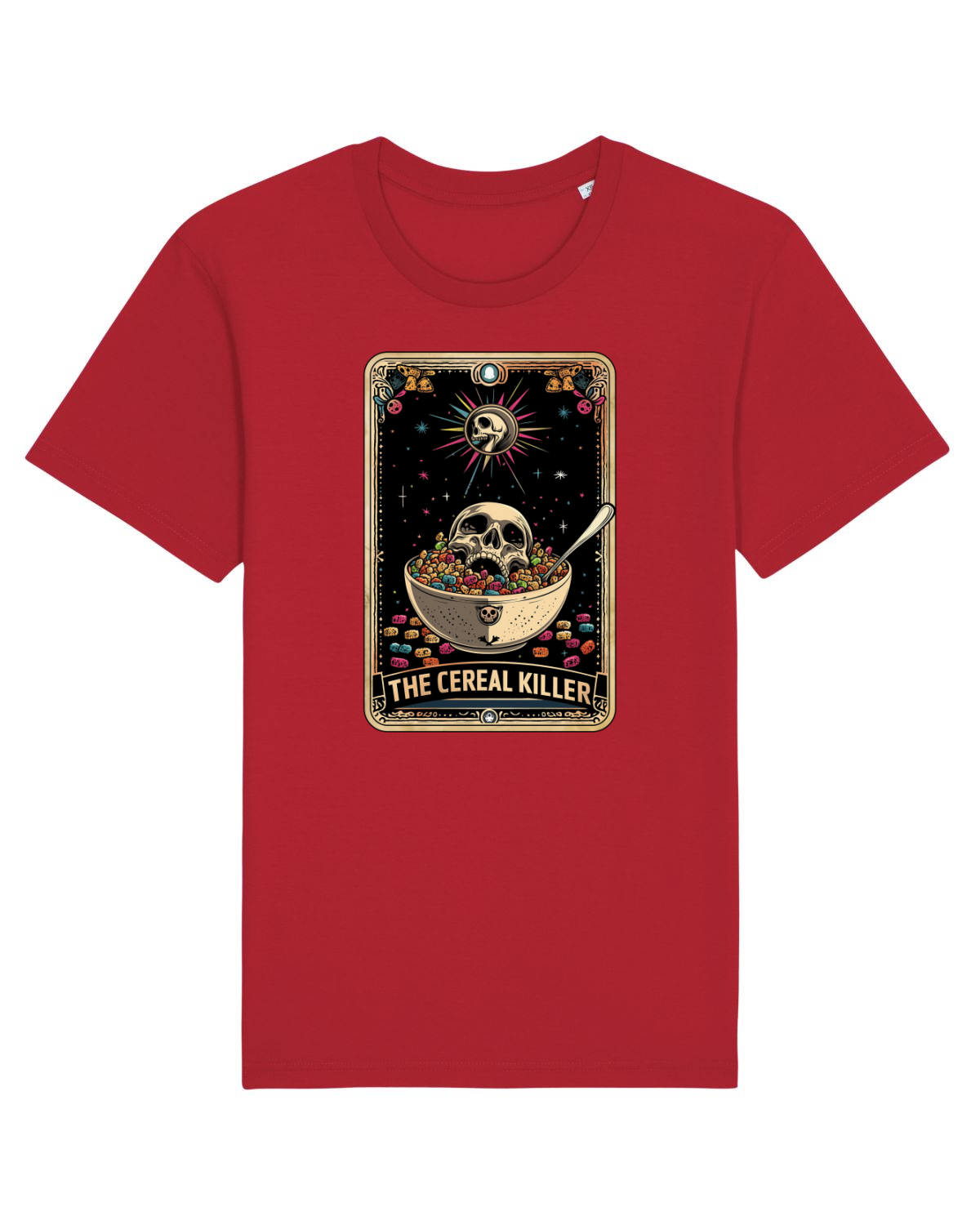 Tricou mânecă scurtă Unisex Rocker Red
