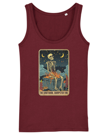 The Emotional Dumpster Fire Burgundy