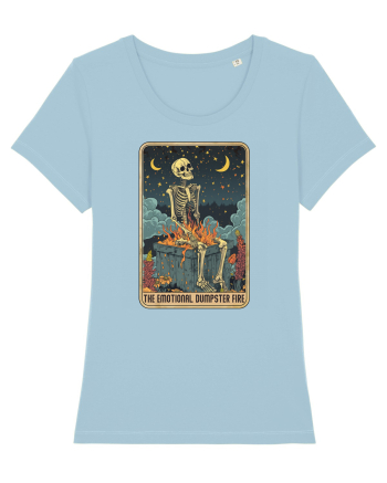 The Emotional Dumpster Fire Sky Blue