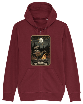THE ENCHANTING MINSTREL Burgundy