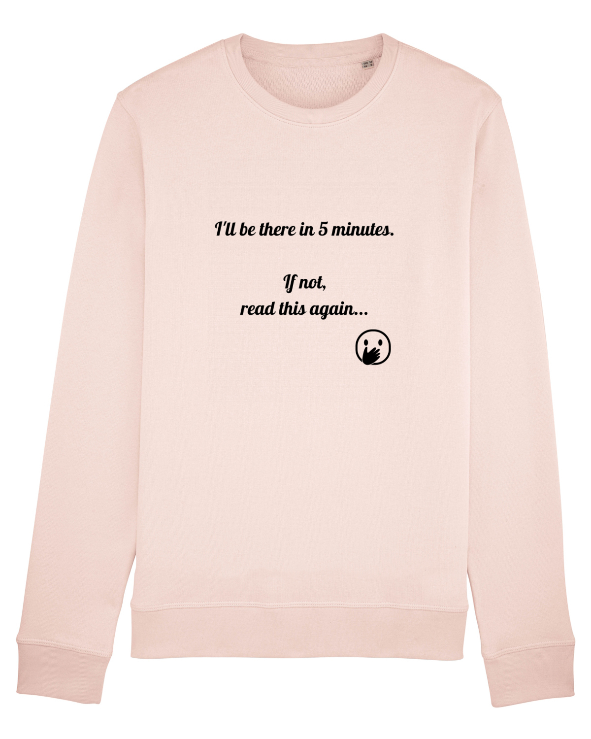 Bluză mânecă lungă Unisex Rise Candy Pink