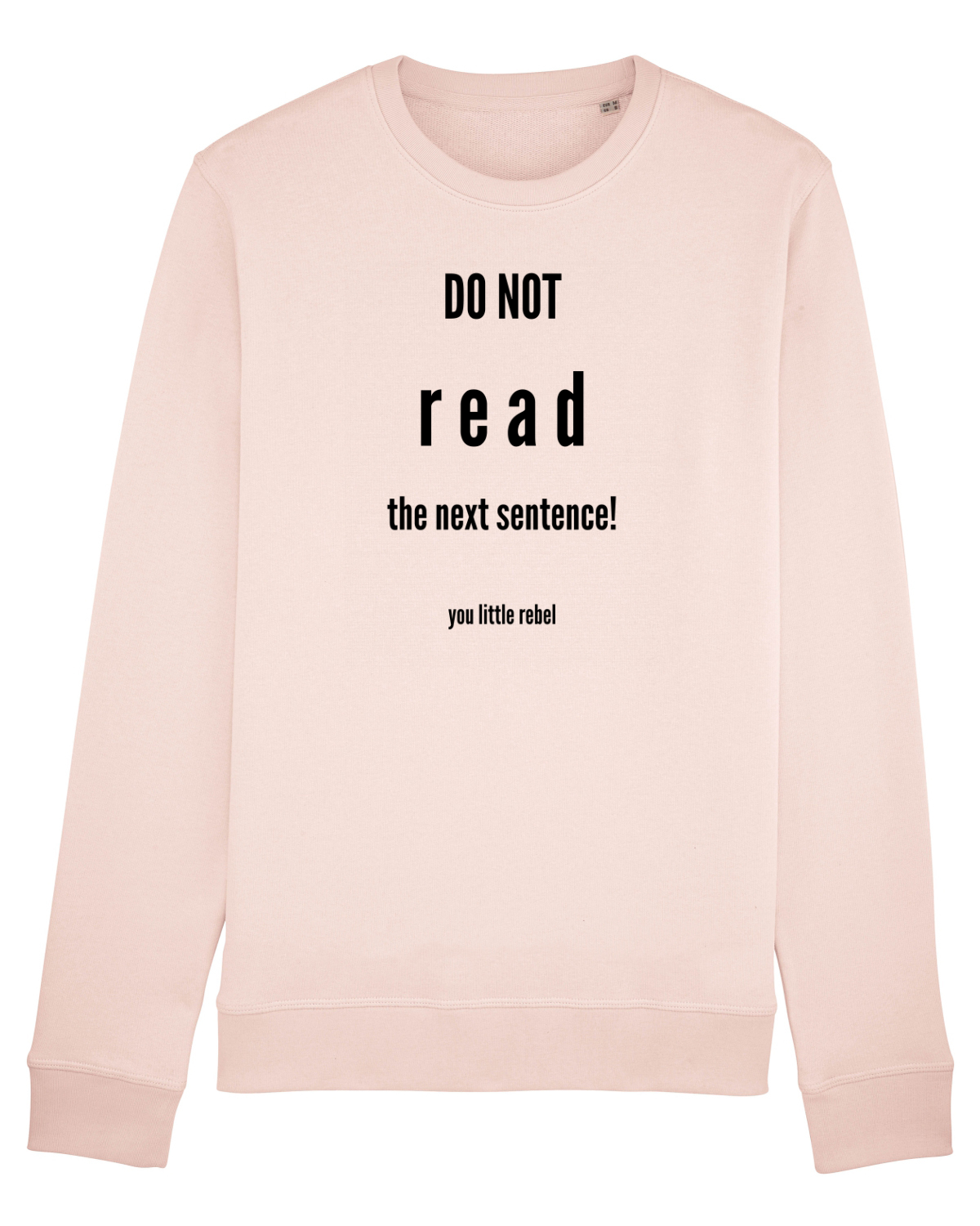 Bluză mânecă lungă Unisex Rise Candy Pink