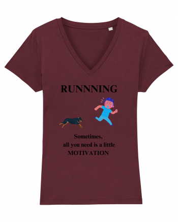 run motivation Burgundy