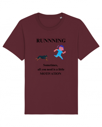 run motivation Burgundy