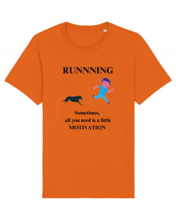 run motivation Bright Orange