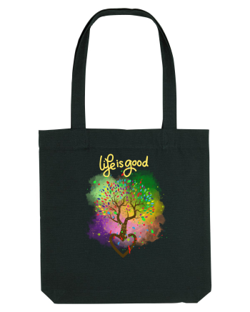 Copacul vieții/Tree of life/Dragoste/Culoare/Viata e frumoasa Black