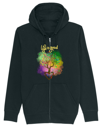 Copacul vieții/Tree of life/Dragoste/Culoare/Viata e frumoasa Black