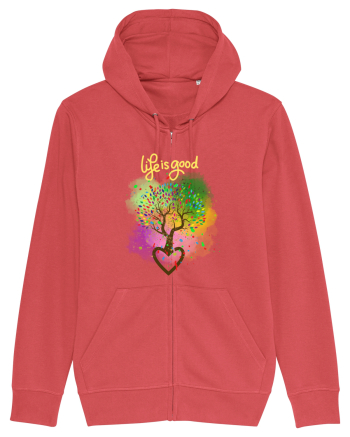 Copacul vieții/Tree of life/Dragoste/Culoare/Viata e frumoasa Carmine Red