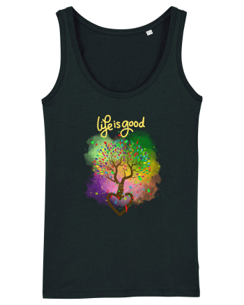 Copacul vieții/Tree of life/Dragoste/Culoare/Viata e frumoasa Black