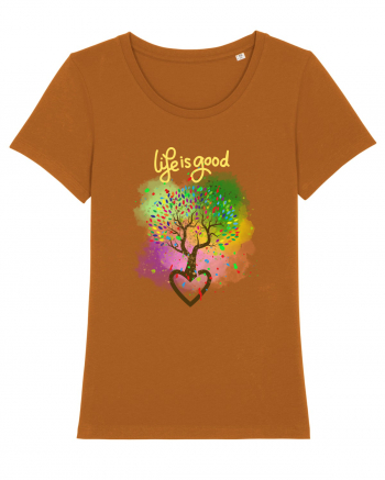 Copacul vieții/Tree of life/Dragoste/Culoare/Viata e frumoasa Roasted Orange