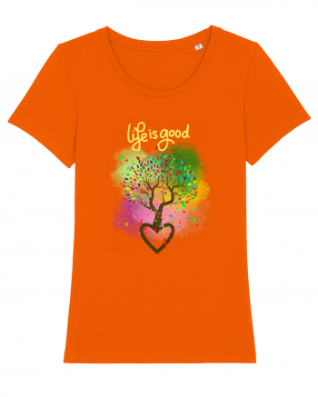 Copacul vieții/Tree of life/Dragoste/Culoare/Viata e frumoasa Bright Orange