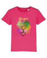 Copacul vieții/Tree of life/Dragoste/Culoare/Viata e frumoasa Tricou mânecă scurtă  Copii Mini Creator