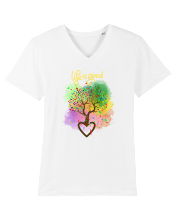 Copacul vieții/Tree of life/Dragoste/Culoare/Viata e frumoasa White
