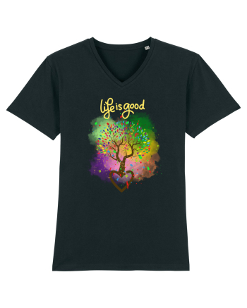 Copacul vieții/Tree of life/Dragoste/Culoare/Viata e frumoasa Black