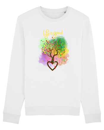 Copacul vieții/Tree of life/Dragoste/Culoare/Viata e frumoasa White