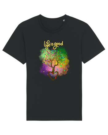 Copacul vieții/Tree of life/Dragoste/Culoare/Viata e frumoasa Black